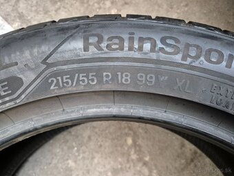 215/55 r18 letné 2 ks UNIROYAL - nejazdené - 4