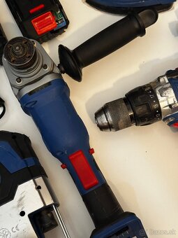 Sada AKU náradia Scheppach (+ 4x bateria a rychlonabijacka) - 4