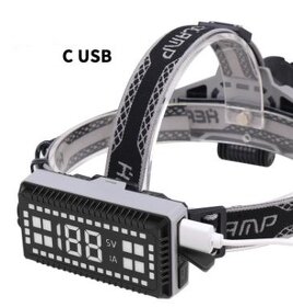 Predam LED zumovacia čelovka 30W - 4