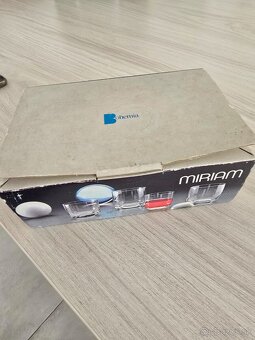 VZÁCNE vintage poháre MIRIAM z BOHEMIA CRYSTAL (6 ks) v krab - 4