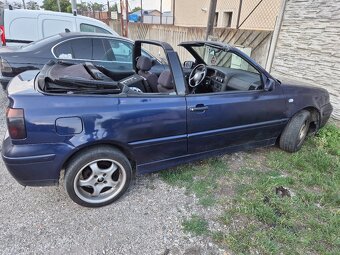 Predám vw golf cabrio 3 - 4