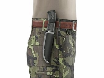 Lovecká dýka EXTOL PREMIUM – 275 mm, antikoro + nylonové puz - 4