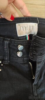 Jeans Met velkost M - 4