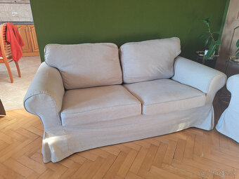 Ikea Ektorp sedacia súprava - svetlobéžová farba - 4