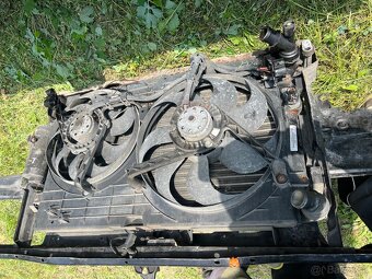 Predné čelo/Chladičova stena Škoda Octavia 1 - 4