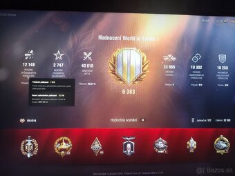 Predám účet World of Tanks - 4