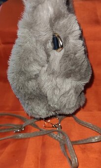 hnedá chlaptková kabelka - 4