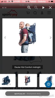 Turisticky nosic Deuter - 4