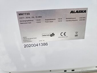 Predám mikrovlnnú rúru Alaska - 4