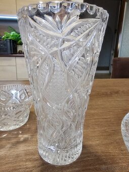 Brúsené sklo. Kryštál. - 4