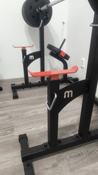 Domáce fitko – činky, lavica, tyče, stroje - Fitnes výbava - 4