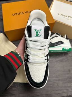 Louis Vuitton tenisky Green komplet balenie - 4