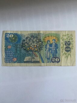 Zberateľské bankovky – 20 Kčs, 50 Kčs, 200 Sk - 4
