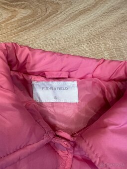 Dámska crop ružová bunda - 4