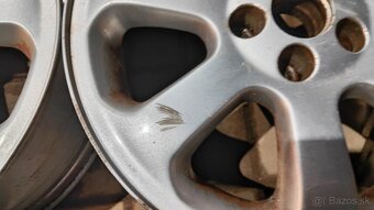 5x100 R16 Škoda originálne elektróny - sada - 4