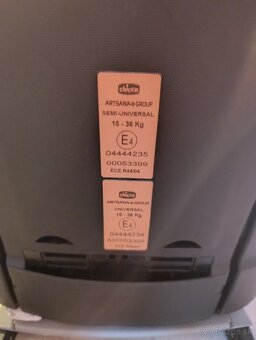 Autosedačka od 15kg do 36kg - 4