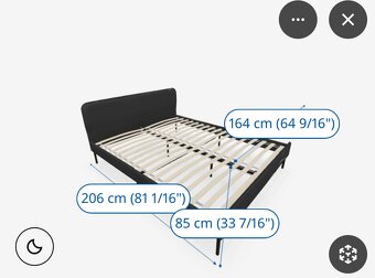Rám postele IKEA - 4