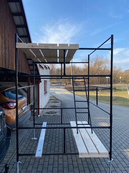 Rámové lešenie pracovná výška 4m - 4