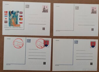 Známky - Súbor 10.ks poštových lístkov a aerogram.. - 4