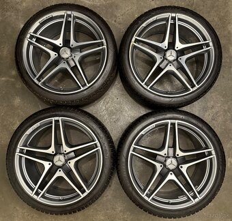 Zimná sada Mercedes Benz C63 S AMG W205 - 5x112 R19 - 4