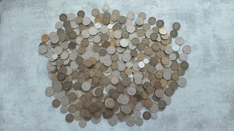 445ks minci, konvolut československé mince, 2kg ČSSR mince - 4