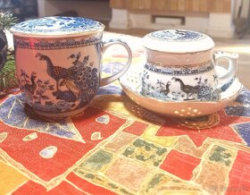 Šálky čajová a kávová s pokrievkami - 4