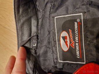 Koženna/ polyester bunda Arrow vel. L - 4