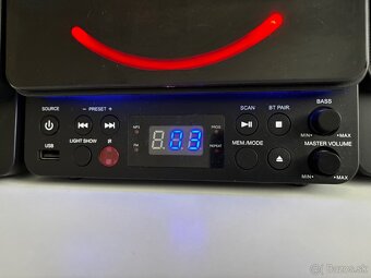AUNA micro CD, bluetooth, USB, karaoke system - 4