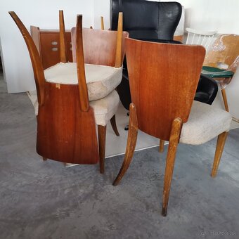 Retro Stolicky Halabala Lizatka 1930 Art Deco - 4