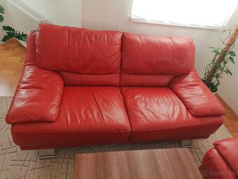 Kožená sedacia súprava - 4