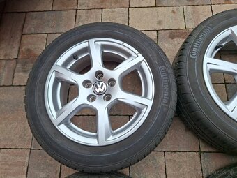 Orig. hliníkové disky VW R15, 5x100 - 4