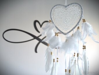 Lapač snov Biele Srdce - 4