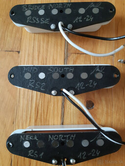 Snímače RM pickups Strat Pack SE White - 4