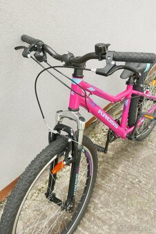 Predám detsky duralový bicykel KROSS Lea 24" - 4