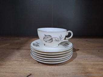 Malé retro šálky československý porcelán MZ - 4
