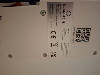 Predám infrapanel Klarstein Wonderwall Smart 600 - 4