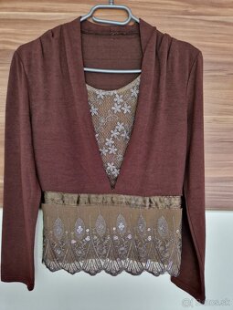 3x pulover veľ. 42,40,38 - 4