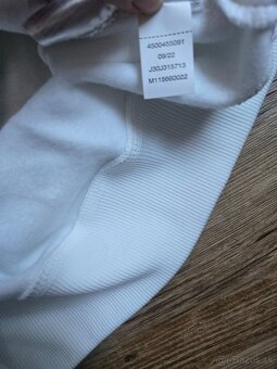 Calvin Klein mikina – biela - 4