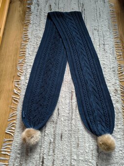 Dámsky šál s brmbolcami Tommy Hilfiger - 4