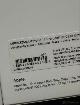 iPhone 14 Pro Leather Case Magsafe Umber - 4