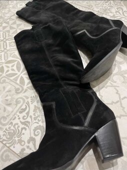 Cierne kovboj cizmy - 4