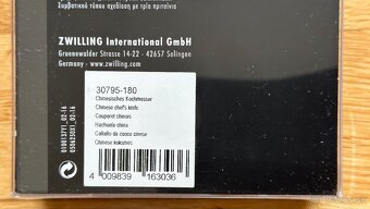 Kuchársky čínsky nôž Zwilling - nový - 4