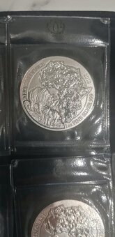 Strieborné mince Rwanda African - 4