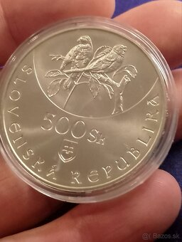 Strieborná minca 500 sk 2005 - 4