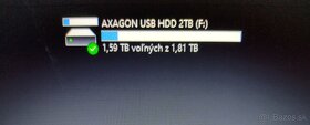 AXAGON USB 2 TB HDD - 4