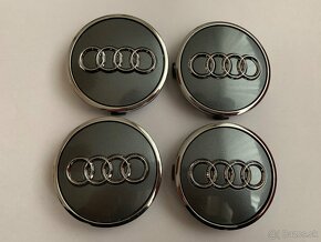 Audi stredové krytky diskov 61mm - 4