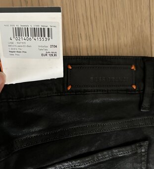 Hugo Boss W27L34 čierne ako kožené - 4