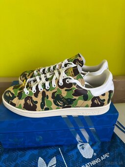 Tenisky Adidas Stan Smith + BAPE - 4