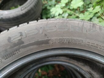 Zimne Nokian WR Snowproof P, 215/55/R17, 4ks,dot:3620, 8mm - 4