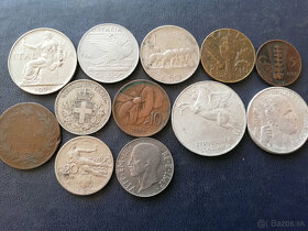 pamätné a staré mince Talianska + Chorvátsko - 4